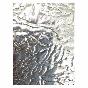 GRAINGER Leathergrain 304#4-24Gx48x96 Silver Stainless Steel Sheet, 4 Ft X 8 Ft Size, 0.023 Inch Thick, Textured Finish, #4 | CQ4UGV 481G04