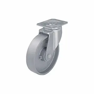 GRAINGER LH-G 250K Standard Plate Caster, 9 13/16 Inch Dia, 11 5/8 Inch Height, Iron | CQ6YKJ 490V42