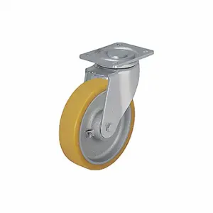 GRAINGER LH-GTH 100K-1 Standard Plate Caster, 3 7/8 Inch Dia, 5 1/2 Inch Height, Swivel | CQ6YLU 489D06