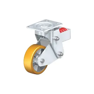 GRAINGER LHF-ALTH 150K-16 6 Inch Medium-Duty Swivel Plate Caster, 1100 Lbs. Load Rating | CD2KAE 483N41