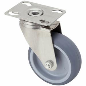 GRAINGER LKPXA-TPA 101G Corrosion-Resistant Standard Plate Caster, 3 7/8 Inch Dia | CQ6XXC 44YU77