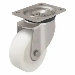 GRAINGER LKX-SPO 100XK-1 Corrosion-Resistant Standard Plate Caster, 3 7/8 Inch Dia, Swivel | CQ6XXM 44YU54