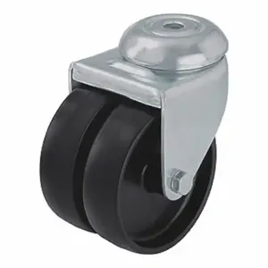 GRAINGER LMDA-POA 50G Low-Profile Easy-Turn Bolt-Hole Caster, 2 Inch Size Wheel Dia, 175 lb, Swivel Caster | CP7RTY 490W29