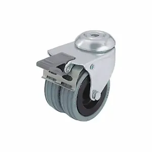 GRAINGER LMDA-VPA 50G-FI Low-Profile Easy-Turn Bolt-Hole Caster, 2 Inch Size Wheel Dia, 150 lb | CP7RTU 490W34