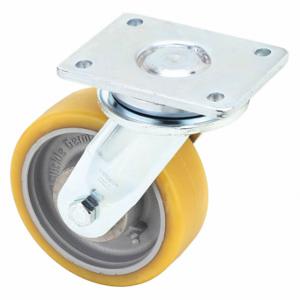 GRAINGER LO-GTH 150K Standard Plate Caster, 5 7/8 Inch Dia, 7 7/8 Inch Height | CQ6YER 489A69