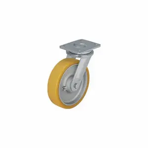 GRAINGER LO-GTH 250K Standard Plate Caster, 9 13/16 Inch Dia, 11 5/8 Inch Height, Firm | CQ6YKH 489A72