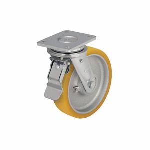 GRAINGER LO-GTH 251K-ST Standard Plate Caster, 9 13/16 Inch Dia, 11 5/8 Inch Height | CQ6YKG 489D17