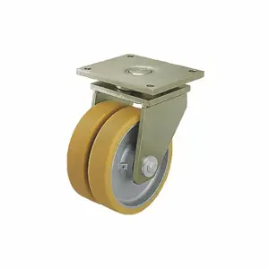 GRAINGER LSD-GTH 100K Standard Plate Caster, 3 7/8 Inch Dia, Swivel Caster | CQ6YCN 489A68