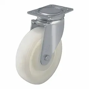 GRAINGER LU-SPO 201K Maintenance-Free Plate Caster, 7 15/16 Inch Dia, Swivel Caster, Hard | CQ2LJP 490V48