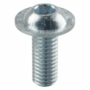 GRAINGER M07141.060.0016 Socket Head Cap Screw Button Flanged Steel M6 x 1.00, 16mm Length, 100PK | AH7UAU 38CZ68