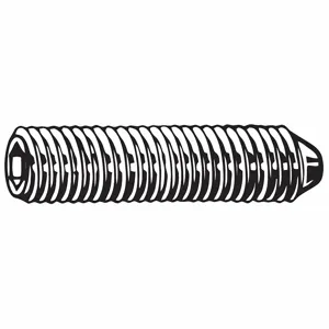 GRAINGER M51250.040.0030 Set Screw Stainless Steel M4 X 0.70Mm Cone 30Mm, 100PK | AG2JUV 31KC22