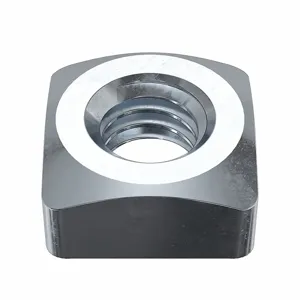 GRAINGER M11140.040.0001 Square Nut M4 x 3.2 7Mm Width Low Zinc Plated, 100PK | AH7VCG 38DG36