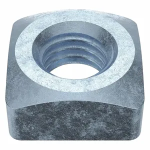 GRAINGER M11140.100.0001 Square Nut M10 x 8.0 17Mm Width Low Zinc Plated, 100PK | AH7VCL 38DG40