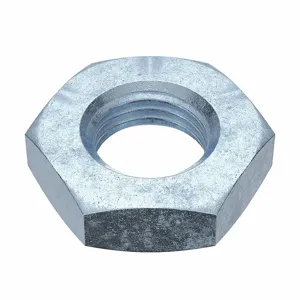 GRAINGER M11380.100.0100 Hex Nut M10 x 1 Class 4 Steel Zinc Plated, 100PK | AH7VDN 38DG65