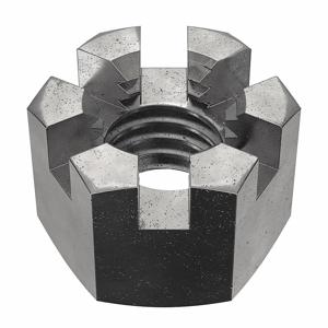 GRAINGER M12000.050.0001 Castle Nut M5-0.80 Class 4 Steel PK100 | AH7VJH 38DH76