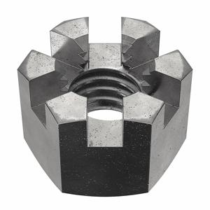 GRAINGER M12000.060.0001 Castle Nut M6-1.00 Class 4 Steel PK100 | AH7VJJ 38DH77