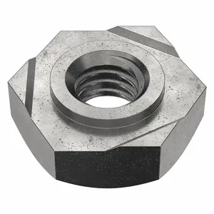 GRAINGER M14020.040.0001 Weld Nut M4 x 3.50 Hex Steel Plain, 100PK | AH7VLM 38DJ27