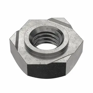 GRAINGER M14020.050.0001 Weld Nut M5 x 4 Hex Steel Plain, 100PK | AH7VLN 38DJ28