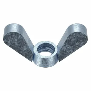 GRAINGER M16270.160.0001 Wing Nut M16 x 2 Steel Zinc Plated, 25PK | AH7VRH 38DK39