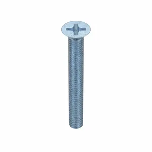 GRAINGER M24670.060.0050 Machine Screw Flat M6 X 1 X 50 Length, 50PK | AH3EFR 31JP86