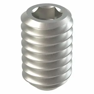 GRAINGER M51240.025.0004 Set Screw Stainless Steel M2.50 X 0.45Mm Flat 4Mm, 100PK | AG2JPU 31KA28