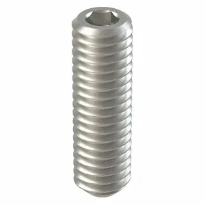 GRAINGER M51240.030.0010 Set Screw Stainless Steel M3 X 0.50Mm Flat 10Mm, 100PK | AG2KVG 31KK39