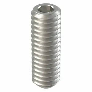 GRAINGER M51240.040.0012 Set Screw Stainless Steel M4 X 0.70Mm Flat 12Mm, 100PK | AG2JQC 31KA36