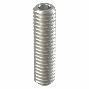 GRAINGER M51240.040.0016 Set Screw Stainless Steel M4 X 0.70Mm Flat 16Mm, 100PK | AG2JQD 31KA37