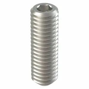 GRAINGER M51240.080.0025 Set Screw Stainless Steel M8 X 1.25Mm Flat 25Mm, 100PK | AG2JRC 31KA59