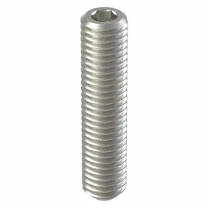 GRAINGER M51240.100.0045 Set Screw Stainless Steel M10 X 1.50Mm Flat 45Mm, 50PK | AG2JRN 31KA69