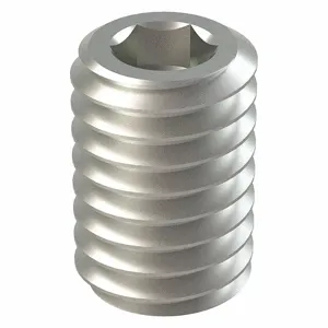 GRAINGER M51250.060.0010 Set Screw Stainless Steel M6 X 1.00Mm Cone 10Mm, 100PK | AG2JVL 31KC38