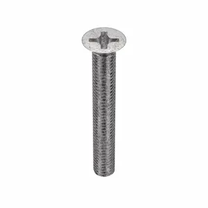 GRAINGER M51300.060.0045 Machine Screw Flat M6 X 1 X 45 Length, 50PK | AH3EUB 31KH87