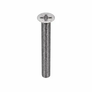 GRAINGER M51300.060.0050 Machine Screw Flat M6 X 1 X 50 Length, 50PK | AG2KQY 31KH88