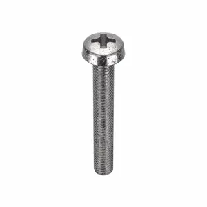 GRAINGER M51340.060.0045 Machine Screw Pan M6 X 1 X 45 Length, 50PK | AG2KRC 31KH97