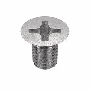 GRAINGER M55300.060.0010 Machine Screw Flat M6 X 1 X 10 Length, 25PK | AG2KRH 31KJ11