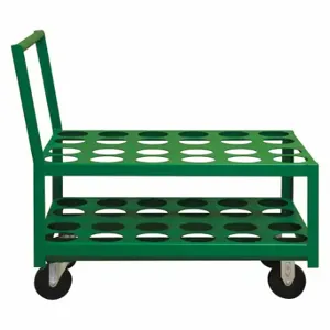 GRAINGER MCC-2436-5PO-83T Four-Wheel Vertical Medical Cylinder Cart, 1400 lb Load Capacity, Vertical | CV4MER 16C336