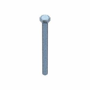 GRAINGER MHI0-802000US-100P Hex Machine Screw, #8-32 Thread Size, 2 Inch Length, Steel, Zinc Plated, Hex, External Hex | CQ6XWB 22A704