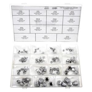 GRAINGER MK633H Nut Assortment, Steel, Not Graded | CQ2AYX 4GUX7