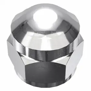 GRAINGER MPB1473 Cap Nut, Flattened Head, 1/2 Inch-13 Thread, Chrome Plated, Not Graded, Steel | CP8KAD 4GVF8