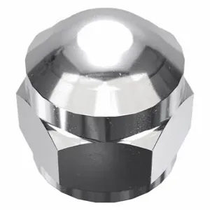 GRAINGER MPB1474 Cap Nut, Flattened Head, 1/2 Inch-20 Thread, Chrome Plated, Not Graded, Steel | CP8KHM 4GVF9