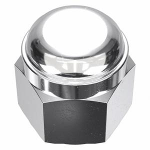 GRAINGER MPB1475 Cap Nut, Flattened Head, 5/8 Inch-11 Thread, Chrome Plated, Not Graded, 1 Inch Height | CP8KAL 4GVG1
