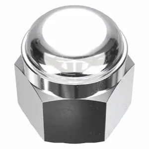 GRAINGER MPB1475 Cap Nut, Flattened Head, 5/8 Inch-11 Thread, Chrome Plated, Not Graded, 1 Inch Height | CP8KAL 4GVG1