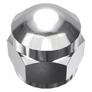 GRAINGER MPB1476 Cap Nut, Flattened Head, 5/8 Inch-18 Thread, Chrome Plated, Not Graded, 1 Inch Height | CP8KAM 4GVG2