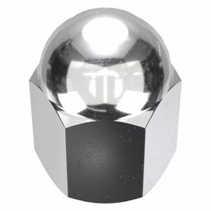 GRAINGER MPB3095 Cap Nut, 1/4 Inch-20 Thread, Chrome Plated, Not Graded, Steel, 0.625 Inch Height | CP8JWB 2FUG1