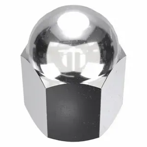 GRAINGER MPB3100 Cap Nut, 3/8 Inch-24 Thread, Chrome Plated, Not Graded, Steel, 0.815 Inch Height | CP8JXJ 2JGF1