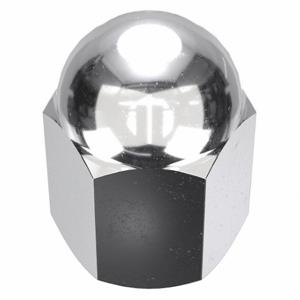 GRAINGER MPB3102 Cap Nut, 7/16 Inch-20 Thread, Chrome Plated, Not Graded, Steel, 0.915 Inch Height | CP8JZA 2FUE7