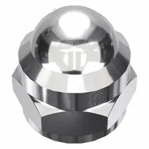 GRAINGER MPB3770 Cap Nut, Flattened Head, #10-32 Thread, Chrome Plated, Not Graded, Steel, 0.41 Inch Height | CP8KAC 4GVE7