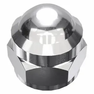 GRAINGER MPB3771 Cap Nut, Flattened Head, 1/4 Inch-20 Thread, Chrome Plated, Not Graded, Steel | CP8KAE 4GVE8