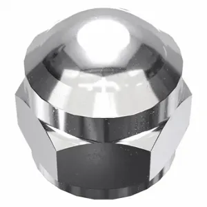 GRAINGER MPB3774 Cap Nut, Flattened Head, 5/16 Inch-18 Thread, Chrome Plated, Not Graded, Steel | CP8KAK 4GVF2