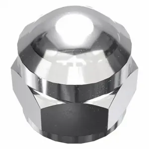 GRAINGER MPB3775 Cap Nut, Flattened Head, 5/16 Inch-24 Thread, Chrome Plated, Not Graded, Steel | CP8KJM 4GVF3